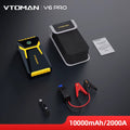 Unleash the Power with the V6 Pro 2000A Jump Starter & Power Bank - Your Ultimate Auto Emergency Companion!