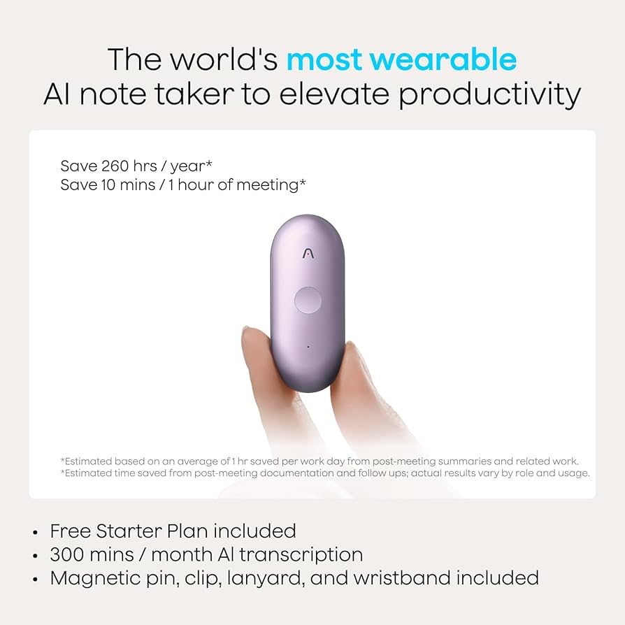 Transform Your Note-Taking Experience with the Ultimate Wearable AI Device: Notepin
